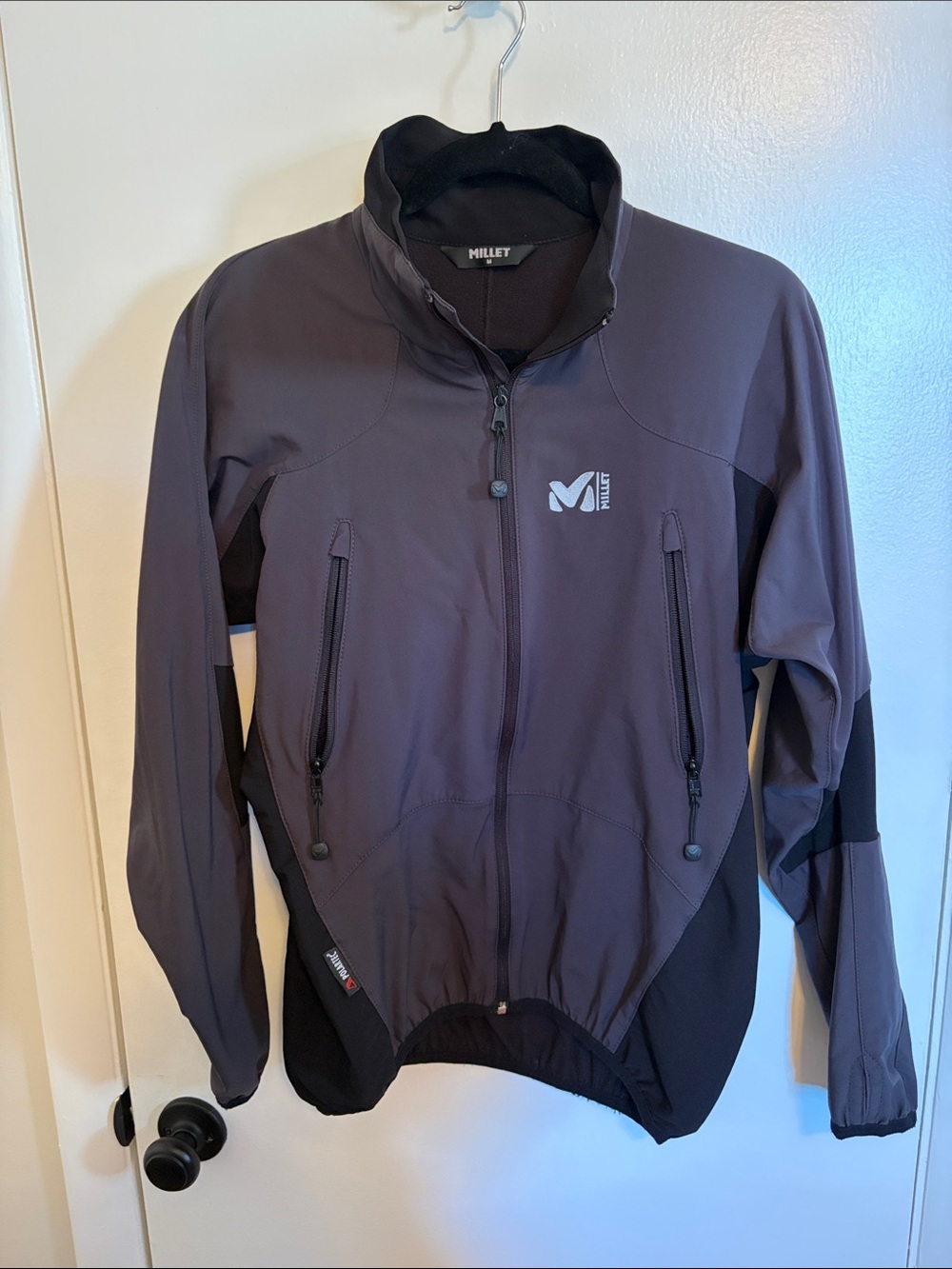Millet Men's Lightweight Gray Softshell Shirt Jacket